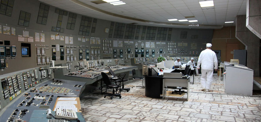 control room at chernobyl