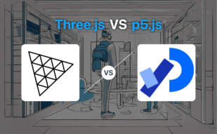 Three.js vs p5.js