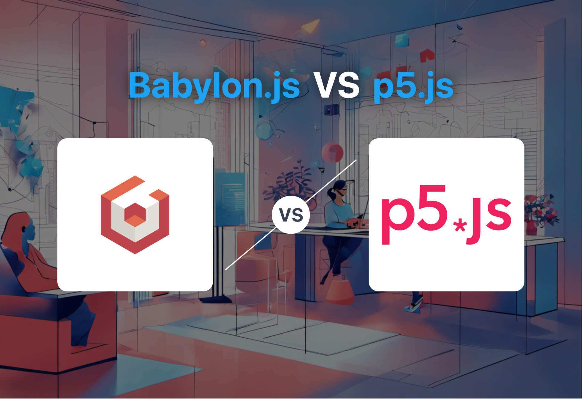 Comparison of Babylon.js and p5.js
