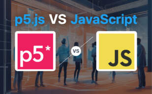 Comparison of p5.js and JavaScript