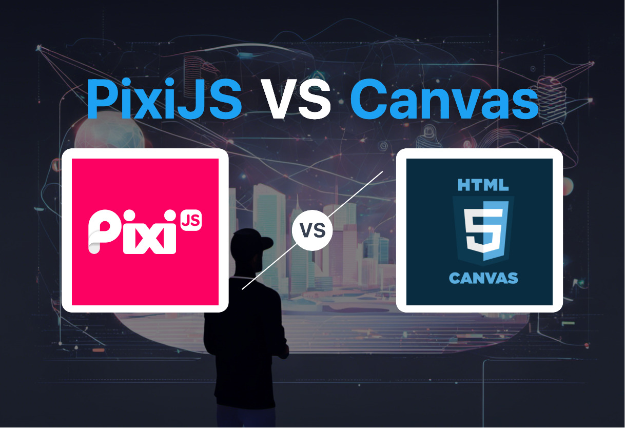 PixiJS vs Canvas comparison