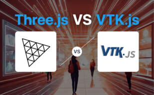 Three.js vs VTK.js comparison