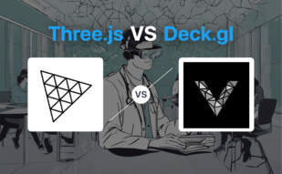 Comparing Three.js and Deck.gl