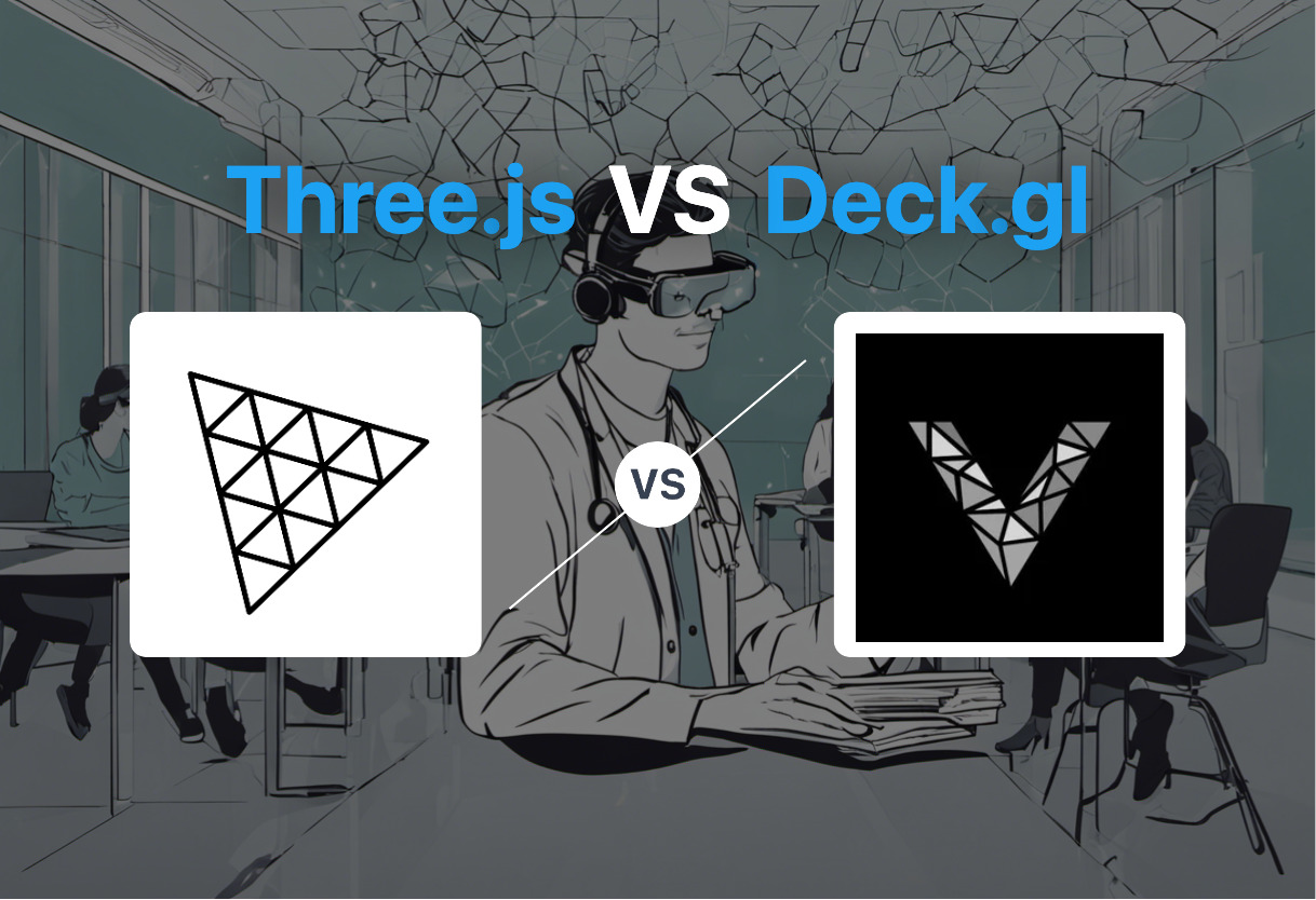 Differences of Three.js and Deck.gl