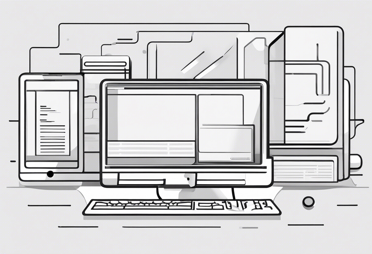 A multiplatform developer programming on various devices