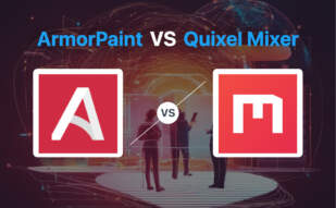 ArmorPaint vs Quixel Mixer comparison