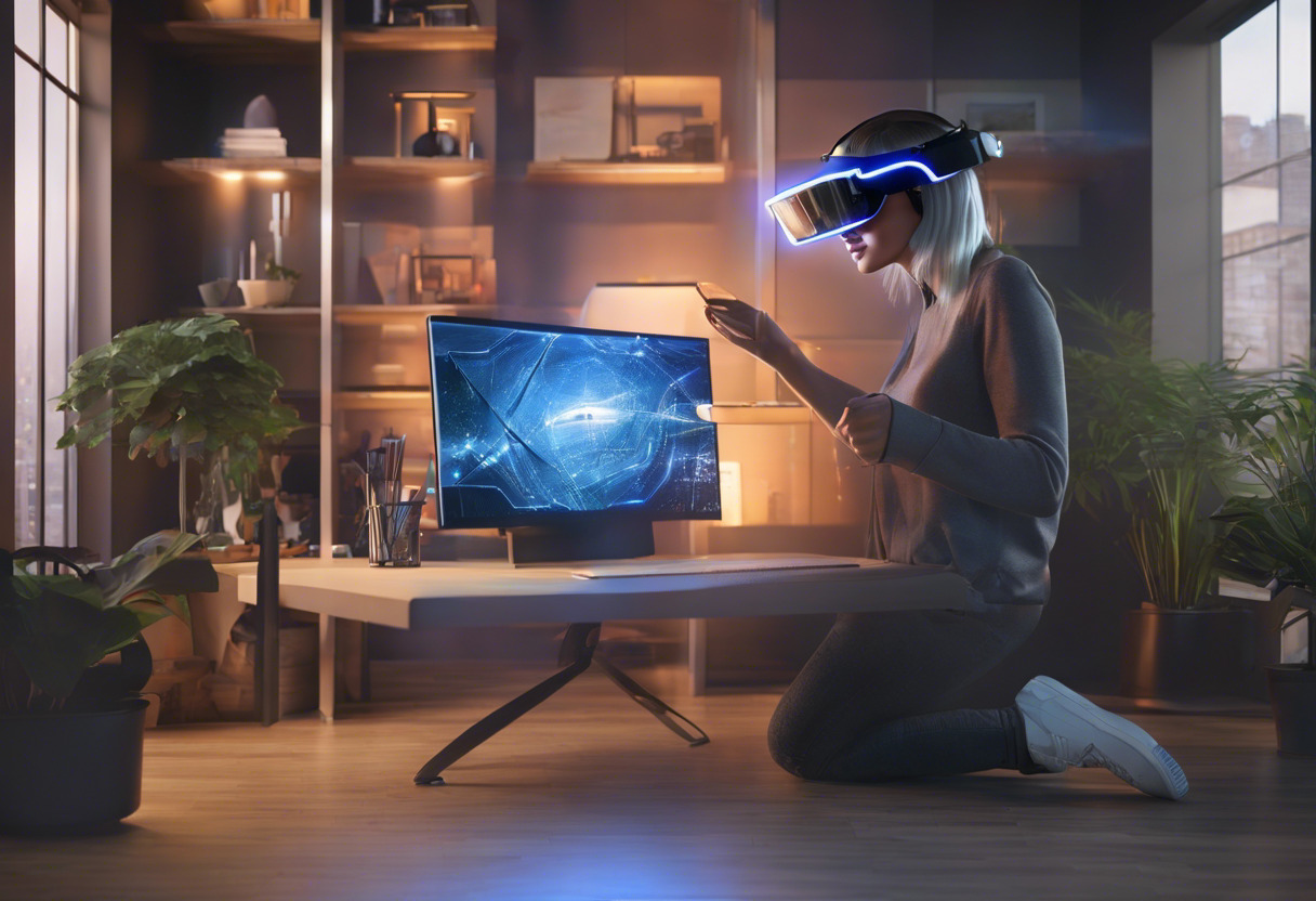 AR/VR developer experimenting with HoloLens advanced features