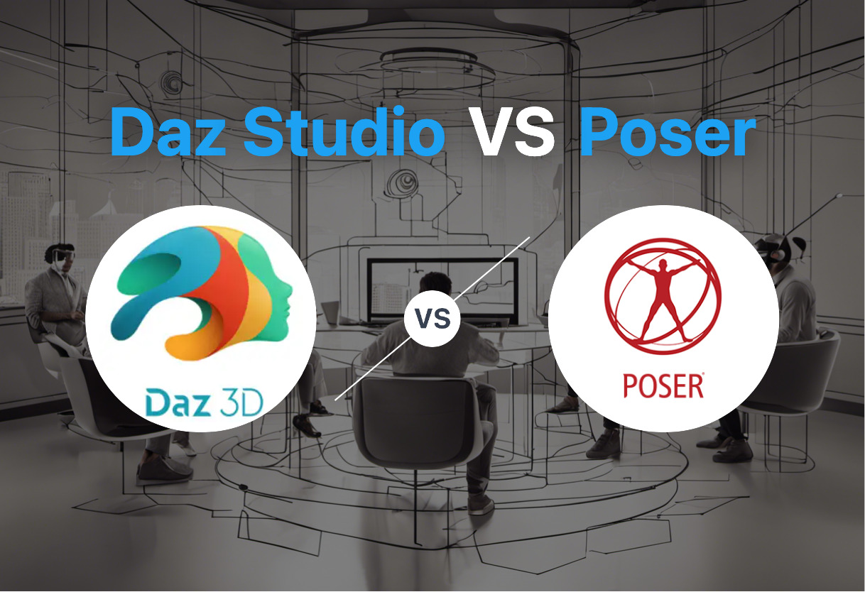 Comparison of Daz Studio and Poser