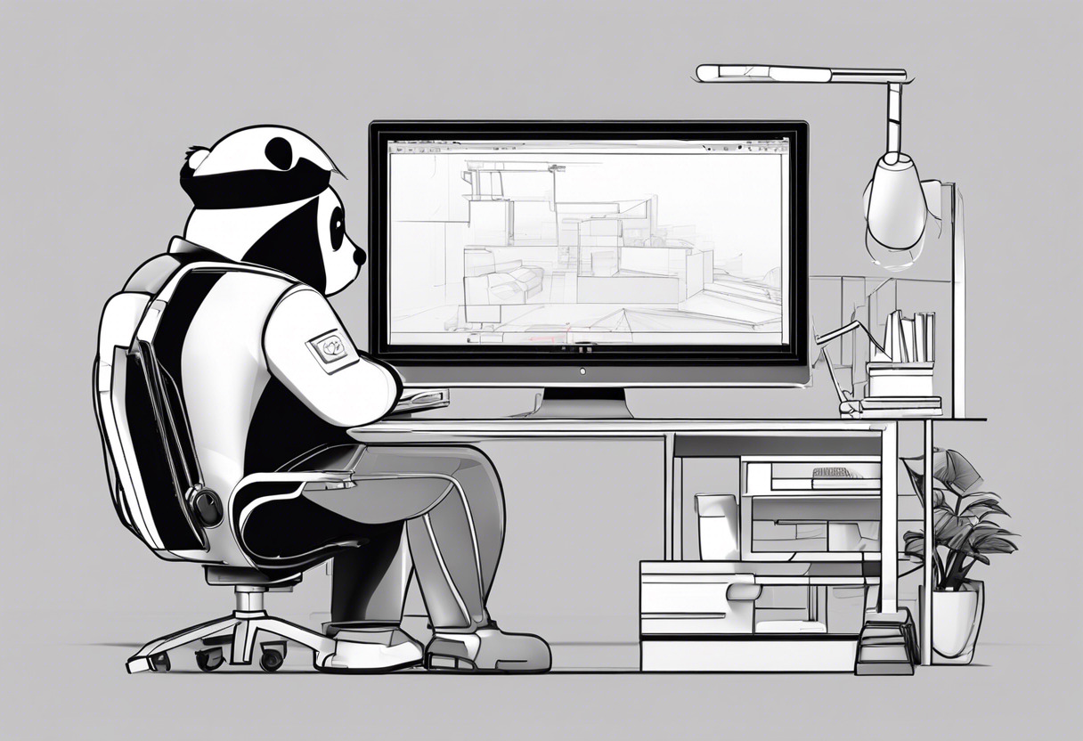 Game developer engrossed in 3D rendering with Panda3D