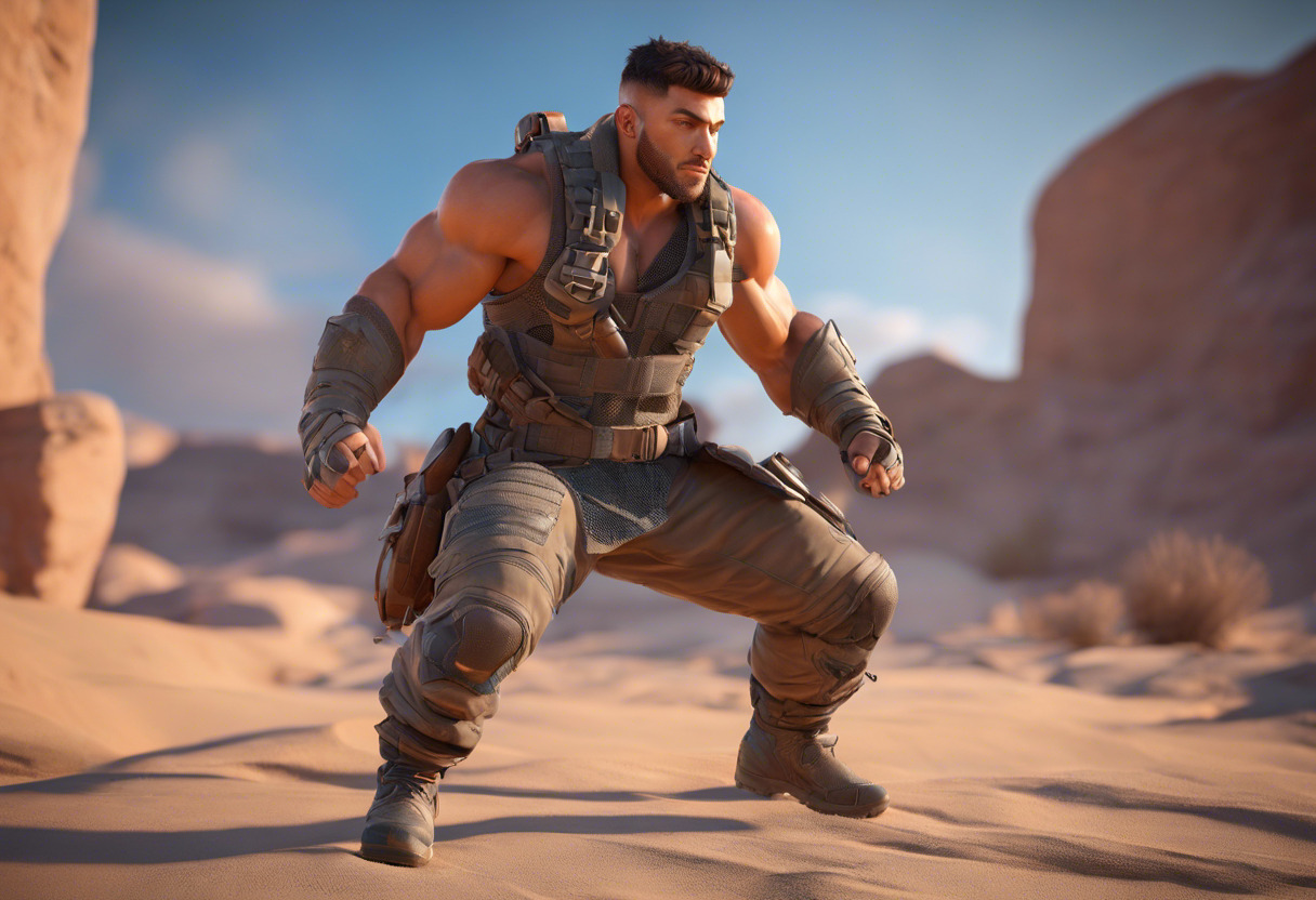 Game maker grappling with model posing in Nomad Sculpt