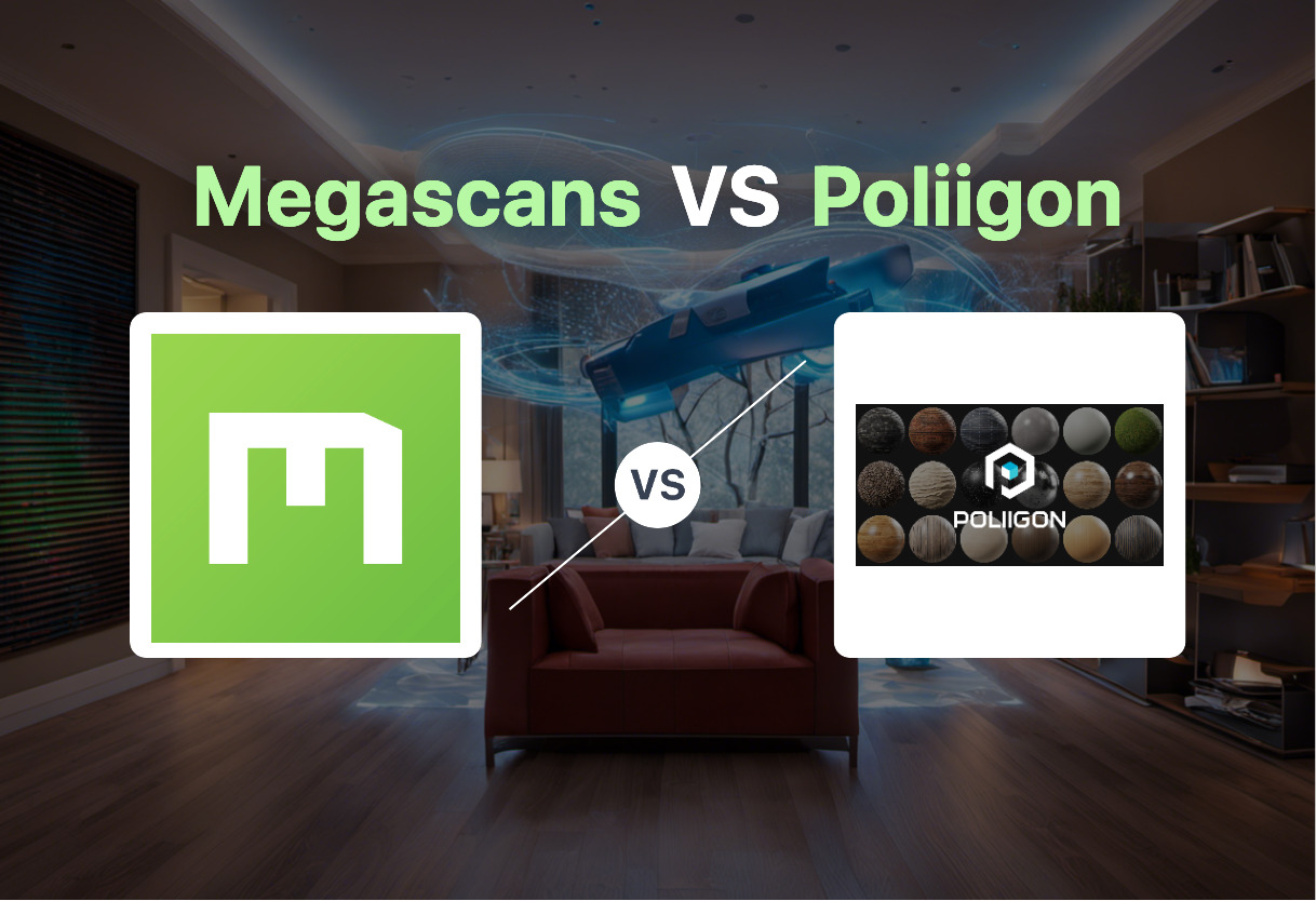 Differences of Megascans and Poliigon