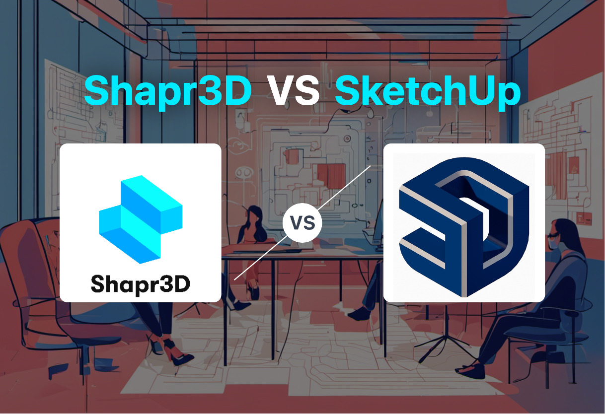 Differences of Shapr3D and SketchUp