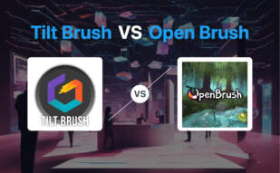 Tilt Brush vs Open Brush comparison