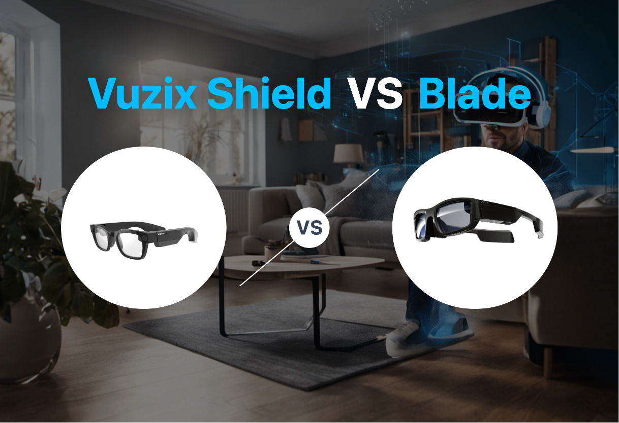 Detailed comparison: Vuzix Shield vs Blade
