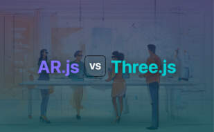 AR.js and Three.js compared