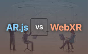 AR.js and WebXR compared