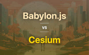 Differences of Babylon.js and Cesium