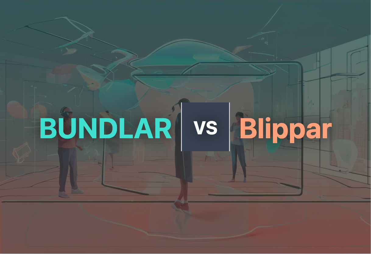 Differences of BUNDLAR and Blippar