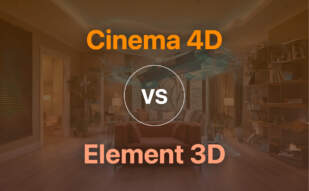 Differences of Cinema 4D and Element 3D