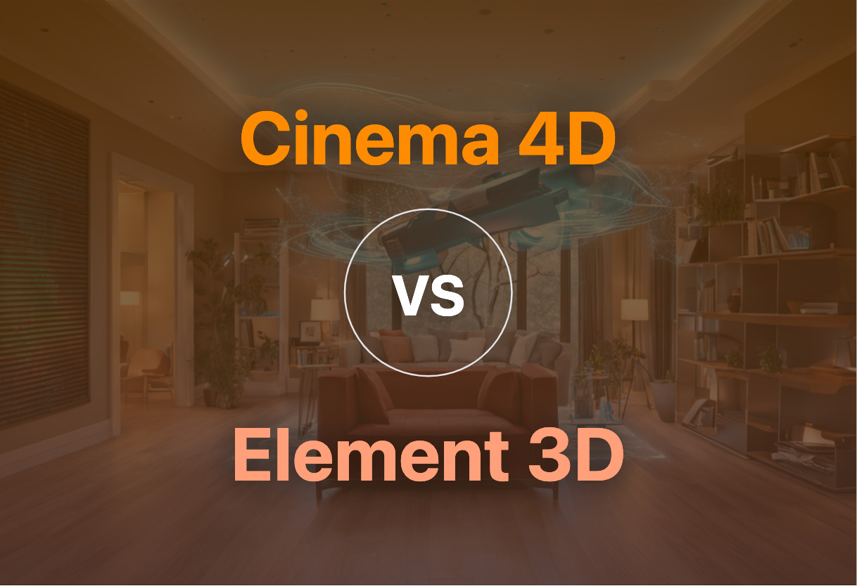 Differences of Cinema 4D and Element 3D