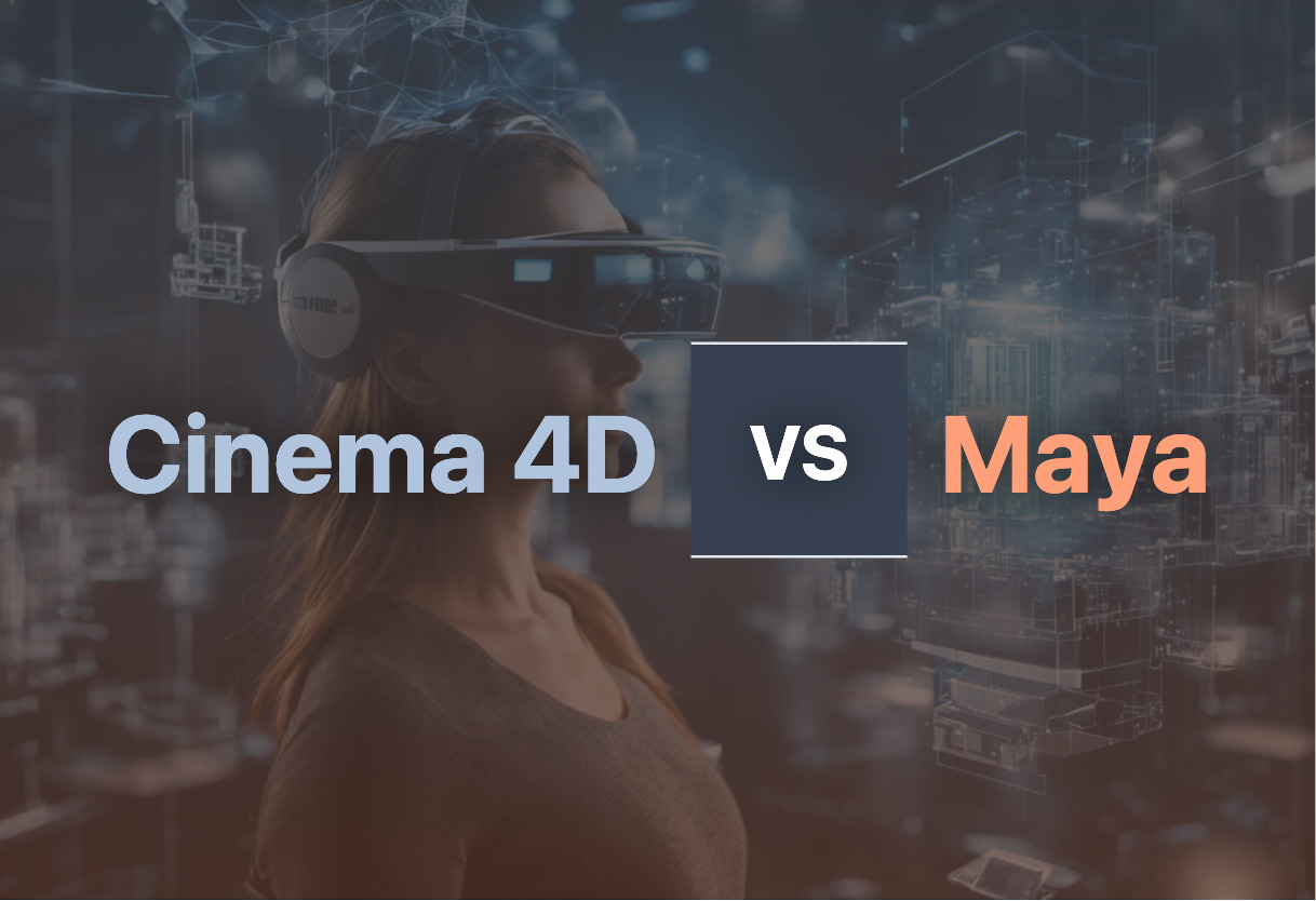 Cinema 4D and Maya compared