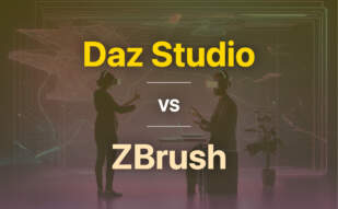 Differences of Daz Studio and ZBrush
