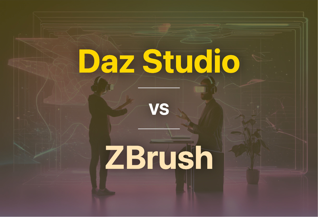 Daz Studio and ZBrush compared