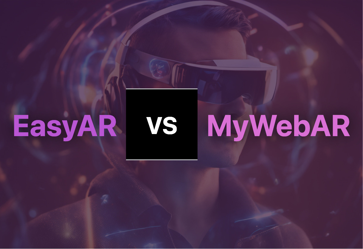 EasyAR and MyWebAR compared