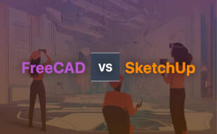 Comparison of FreeCAD and SketchUp