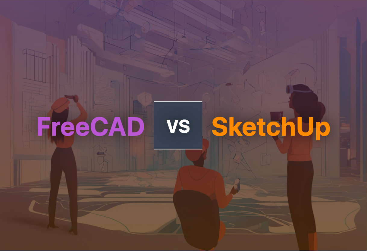 FreeCAD and SketchUp compared