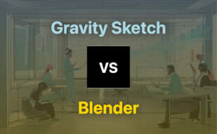 Comparison of Gravity Sketch and Blender