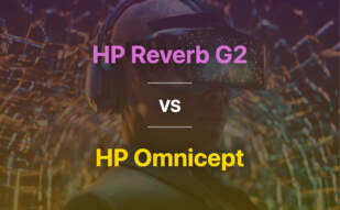 Comparison of HP Reverb G2 and HP Omnicept