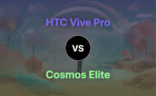 Differences of HTC Vive Pro and Cosmos Elite
