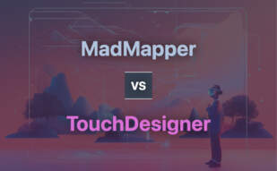 Differences of MadMapper and TouchDesigner