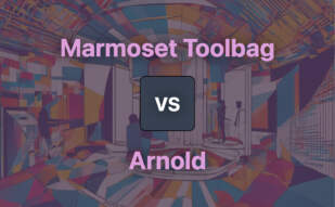 Marmoset Toolbag vs Arnold comparison