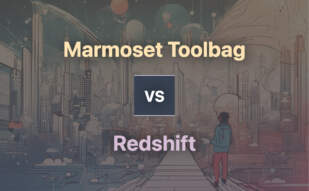 Comparison of Marmoset Toolbag and Redshift