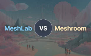 MeshLab and Meshroom compared