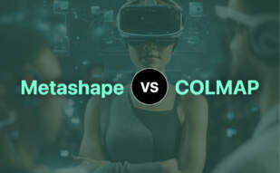 Differences of Metashape and COLMAP