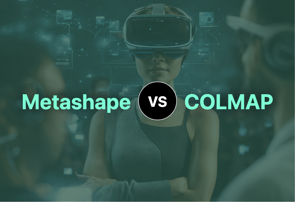 Differences of Metashape and COLMAP