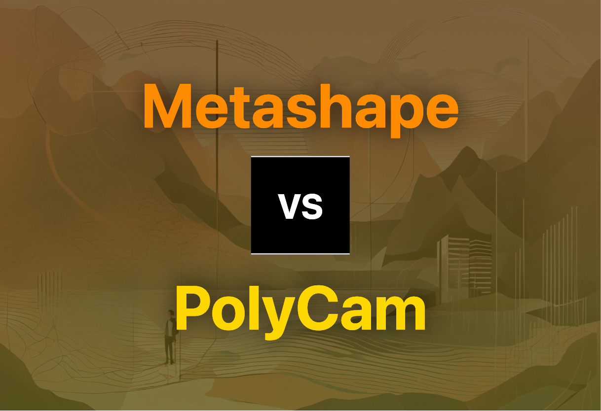 Metashape and PolyCam compared
