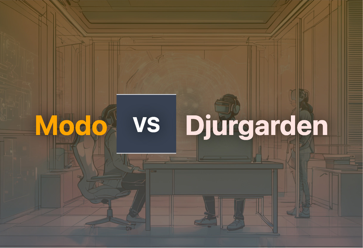 Comparison of Modo and Djurgarden