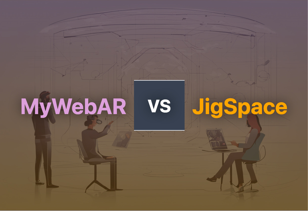 MyWebAR and JigSpace compared