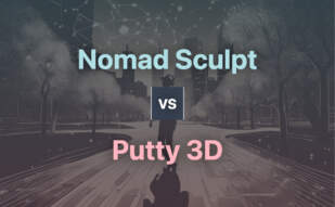 Detailed comparison: Nomad Sculpt vs Putty 3D