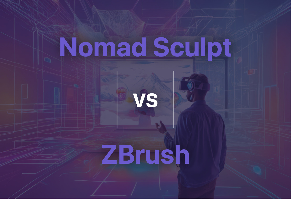 Differences of Nomad Sculpt and ZBrush