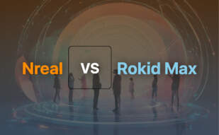 Nreal vs Rokid Max comparison