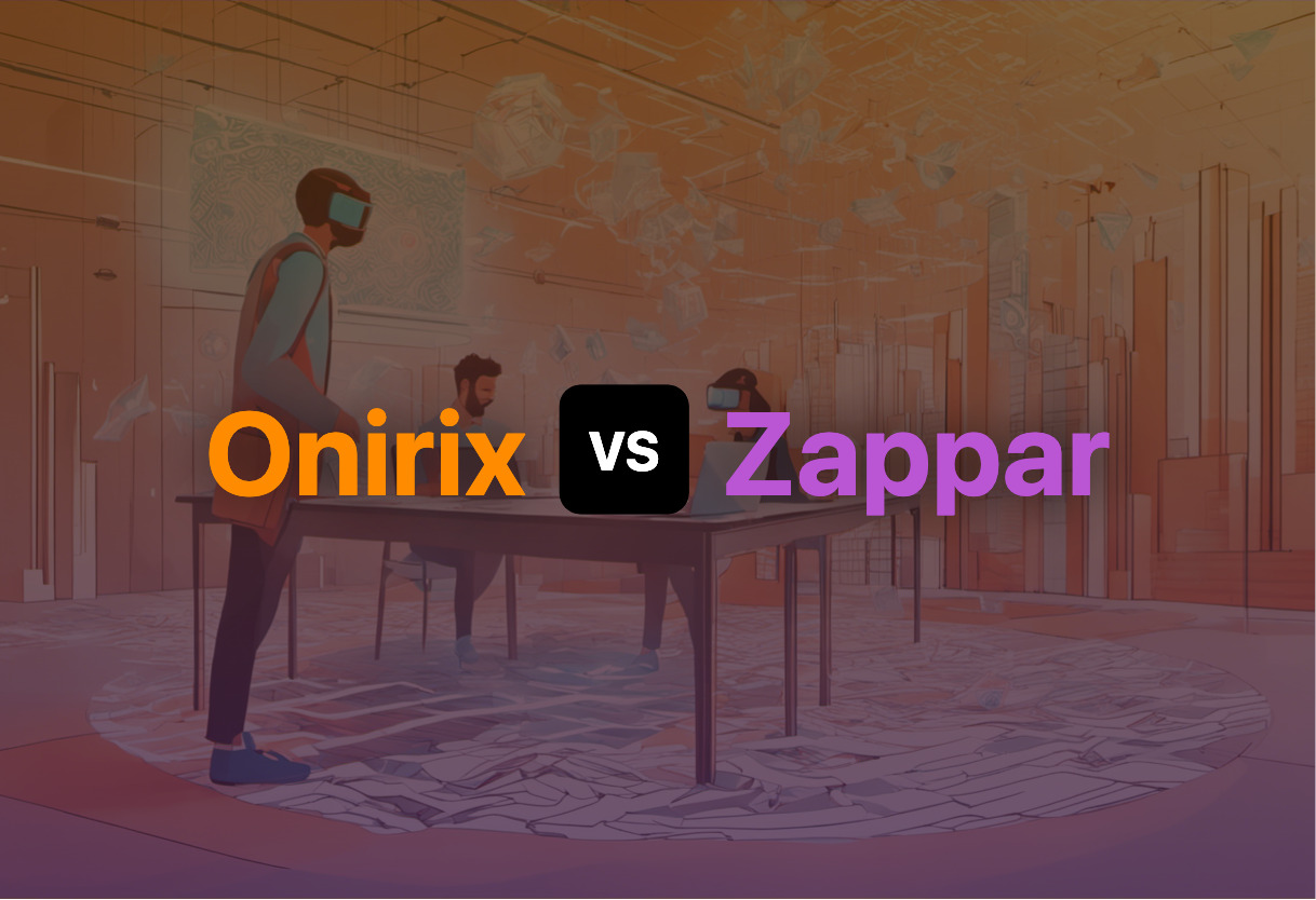 Onirix and Zappar compared