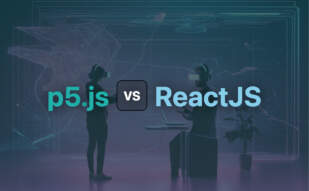 p5.js and ReactJS compared