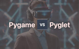 Comparison of Pygame and Pyglet
