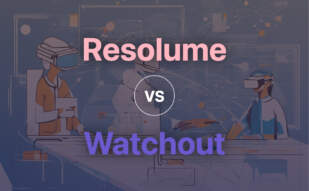 Resolume and Watchout compared