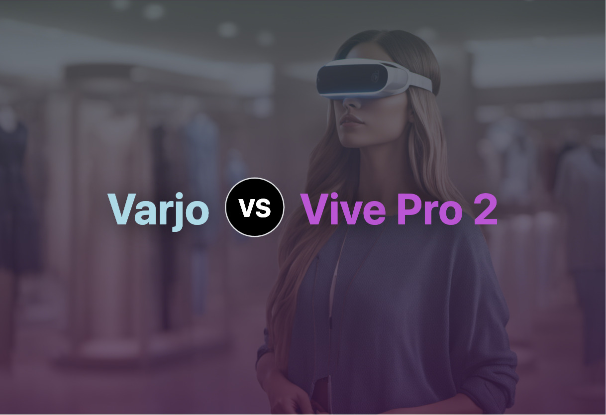 Comparison of Varjo and Vive Pro 2